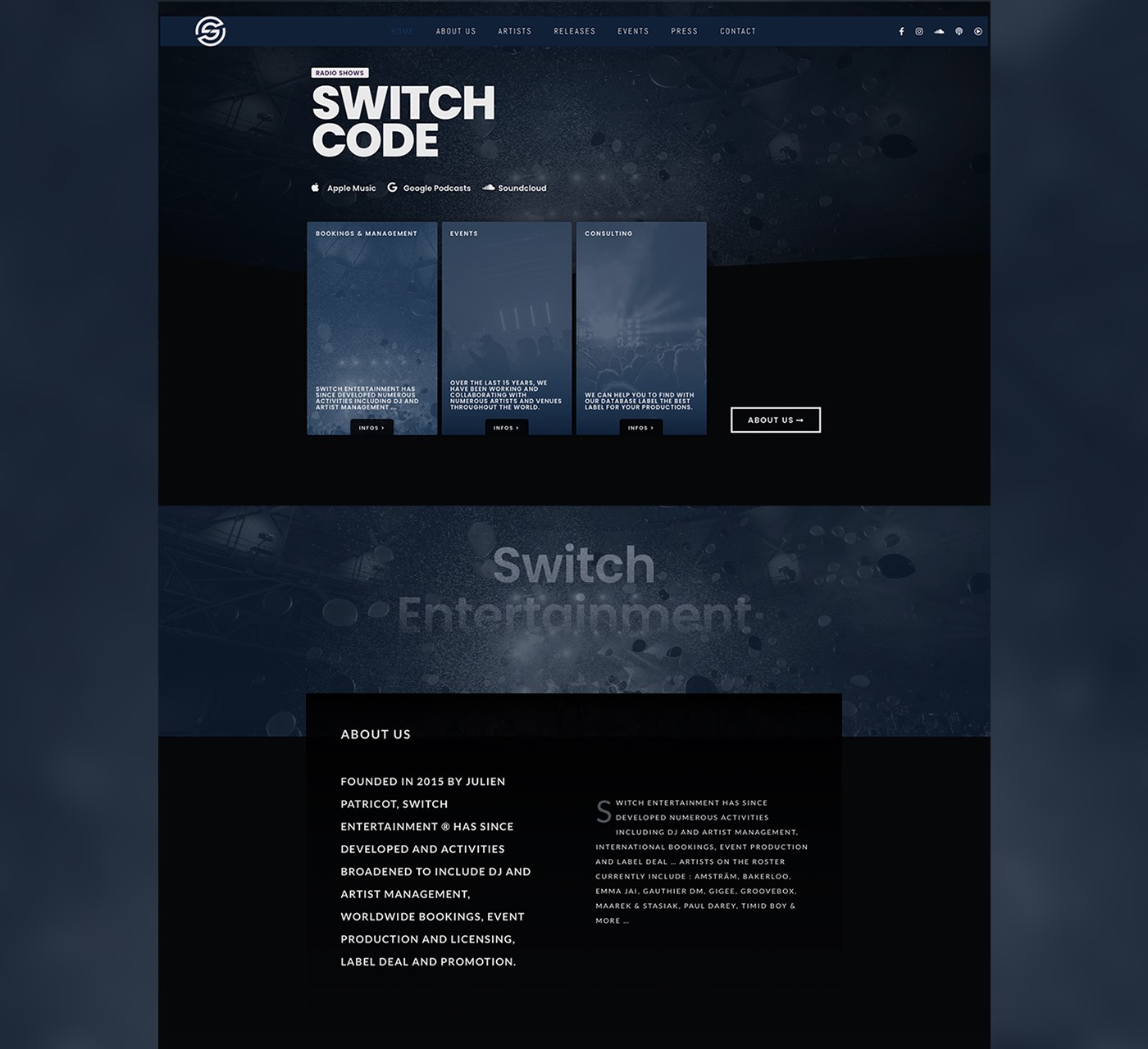 Uncoded Digital - Project Switch Entertainment